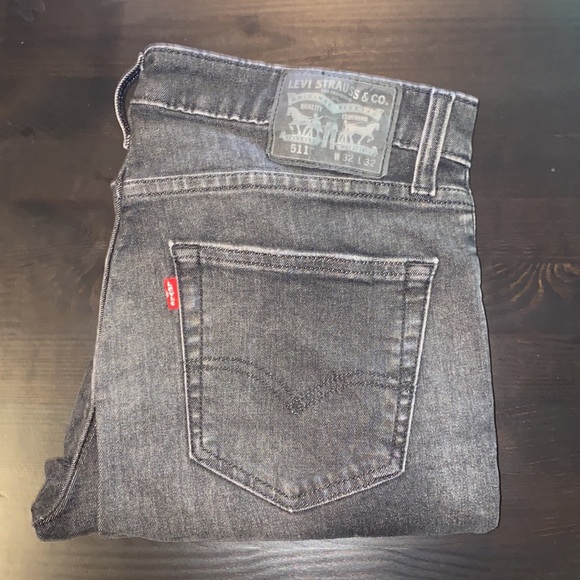 Levi’s 511 32x32 Black Jeans - Picture 1 of 6